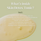 inci skin detox tonic spiegazione
